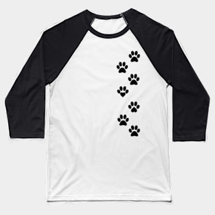 Paw Prints Baseball T-Shirt